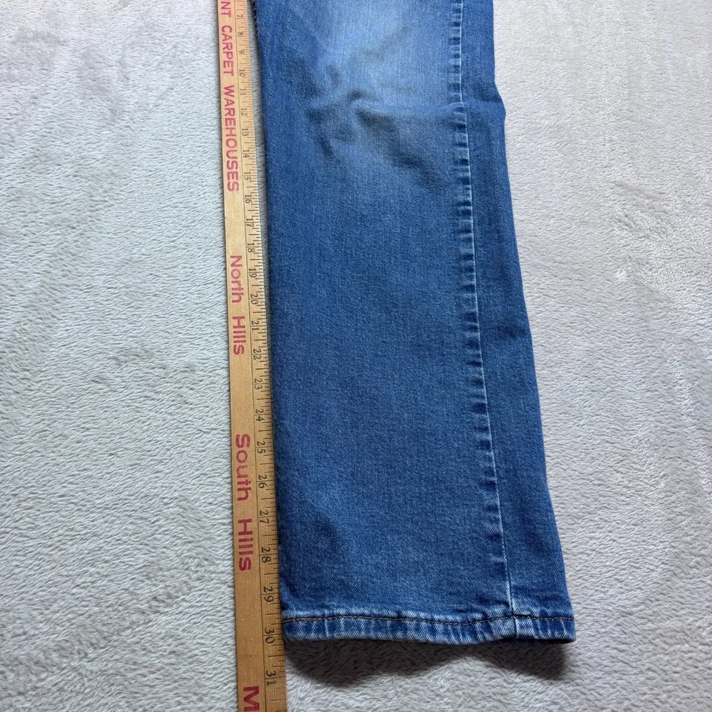 Levi's Jeans Mens 38x30 505 Regular Fit Blue Stretch EUC